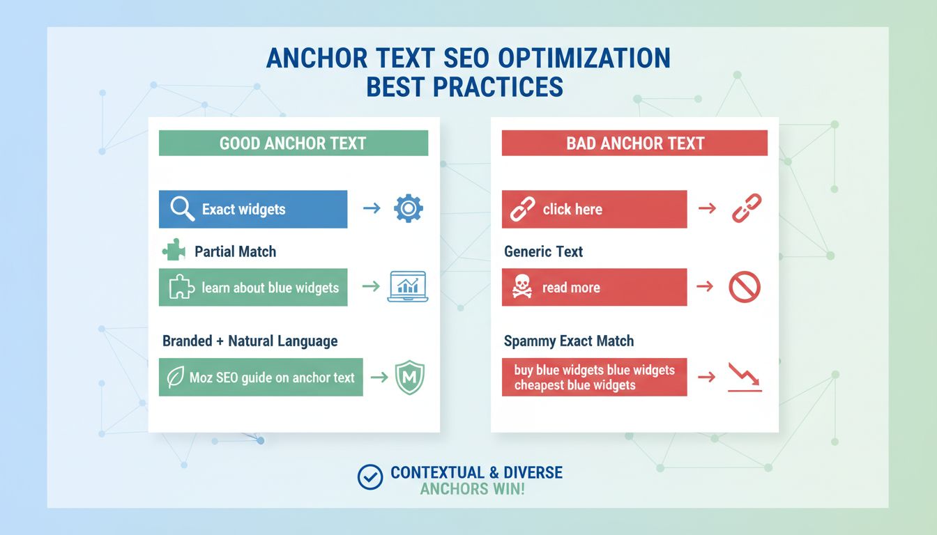 ¿Cómo puedo optimizar el texto ancla para SEO?