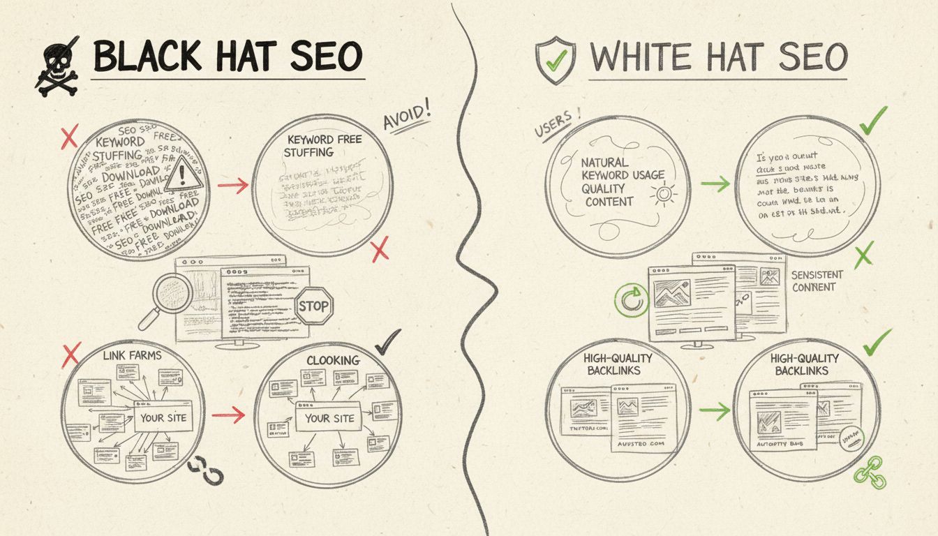 Cómo evitar las tácticas de Black Hat SEO en 2025