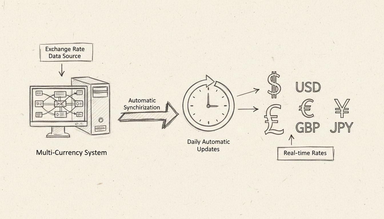 Diagrama de Flujo del Actualizador Automático de Tasas de Cambio