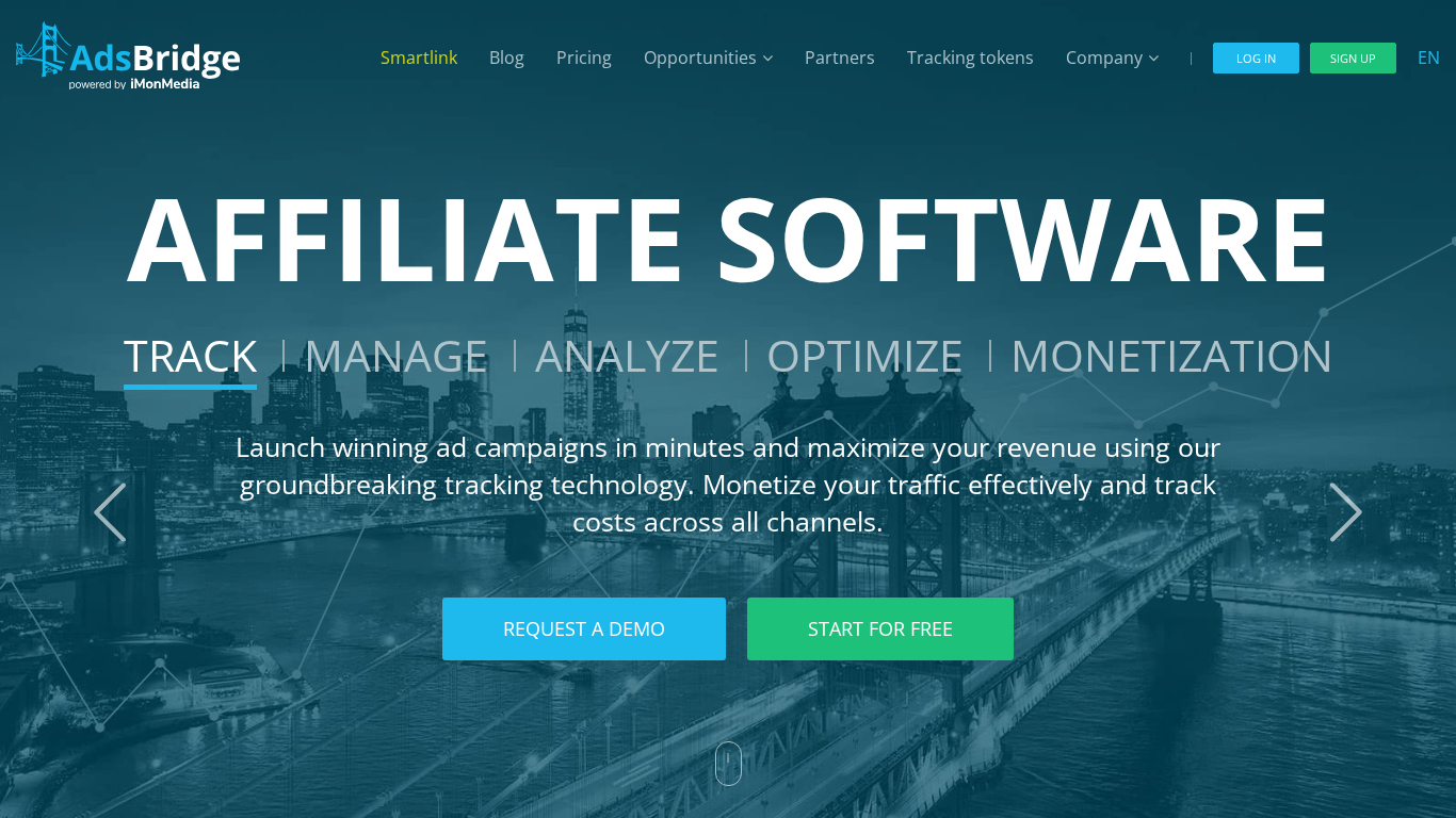 Programa de Afiliados Smartlinks de AdsBridge