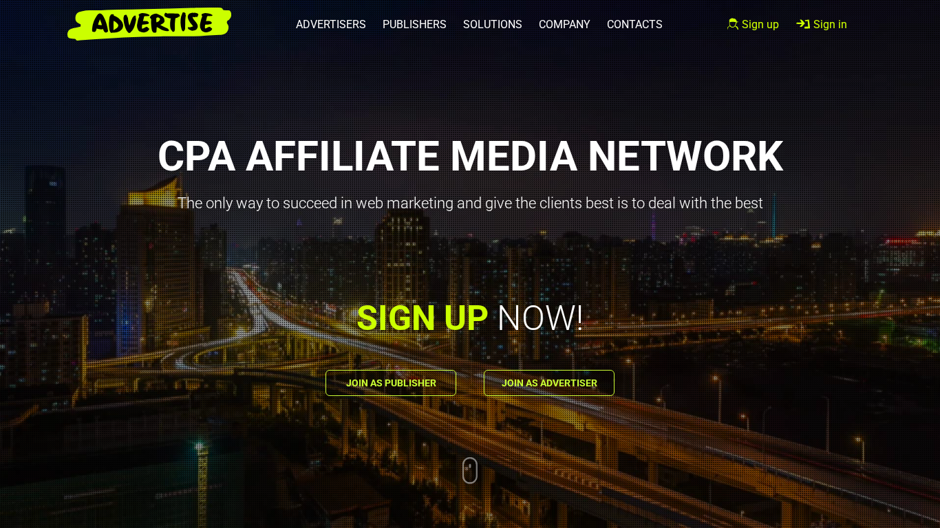 Programa de Afiliados de Advertise.net