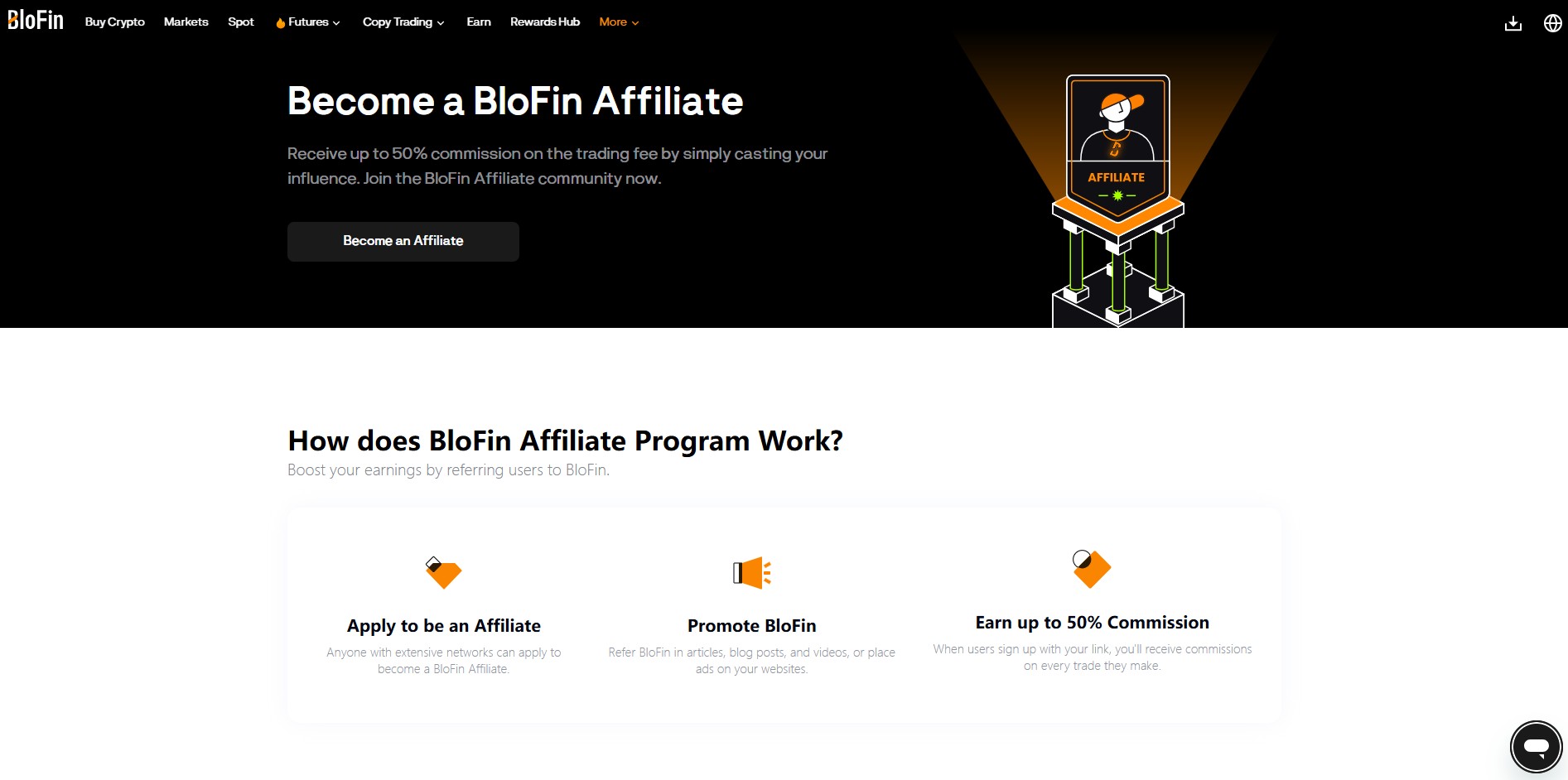 Programa de Afiliados de Blofin