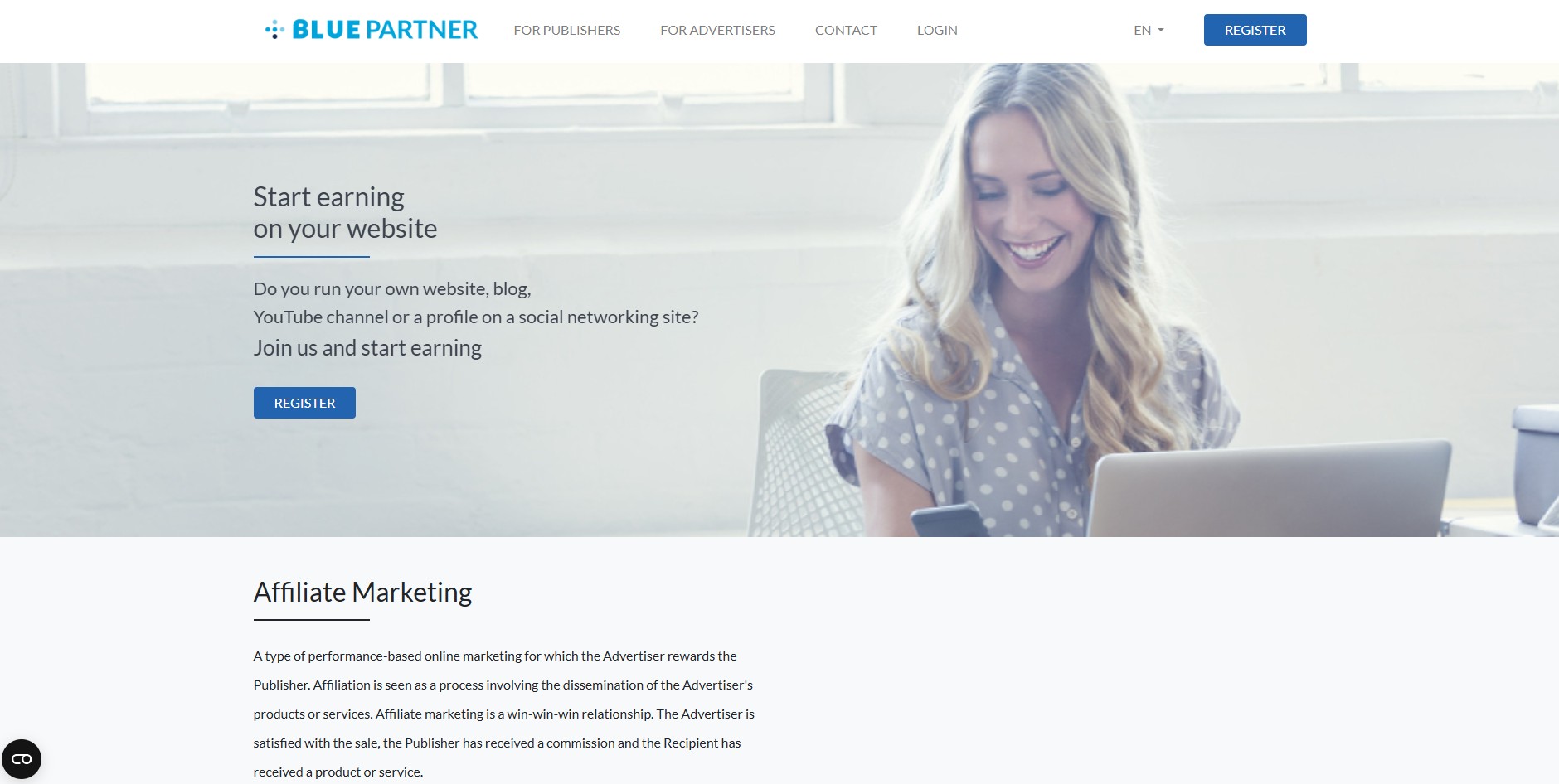 Programa de Afiliados de Bluepartner