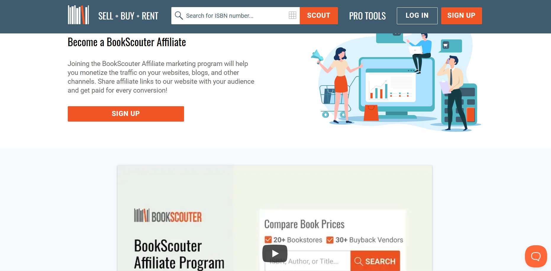 Programa de Afiliados de BookScouter