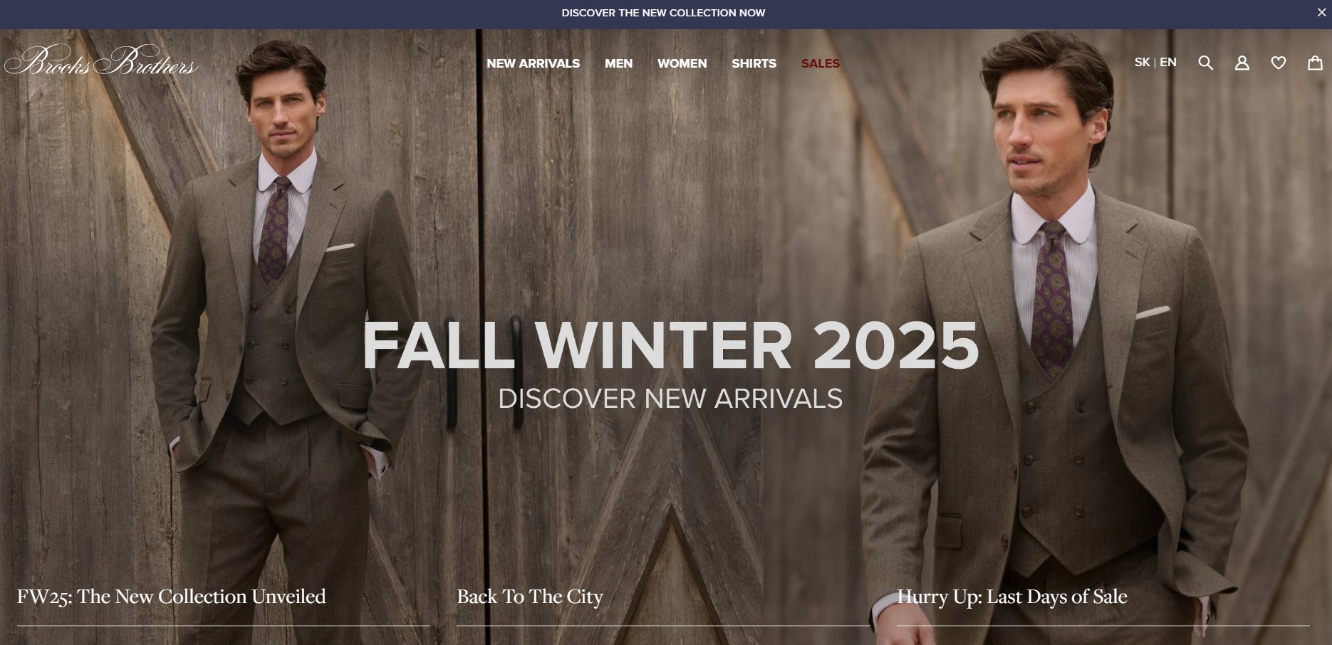 Programa de Afiliados de Brooks Brothers