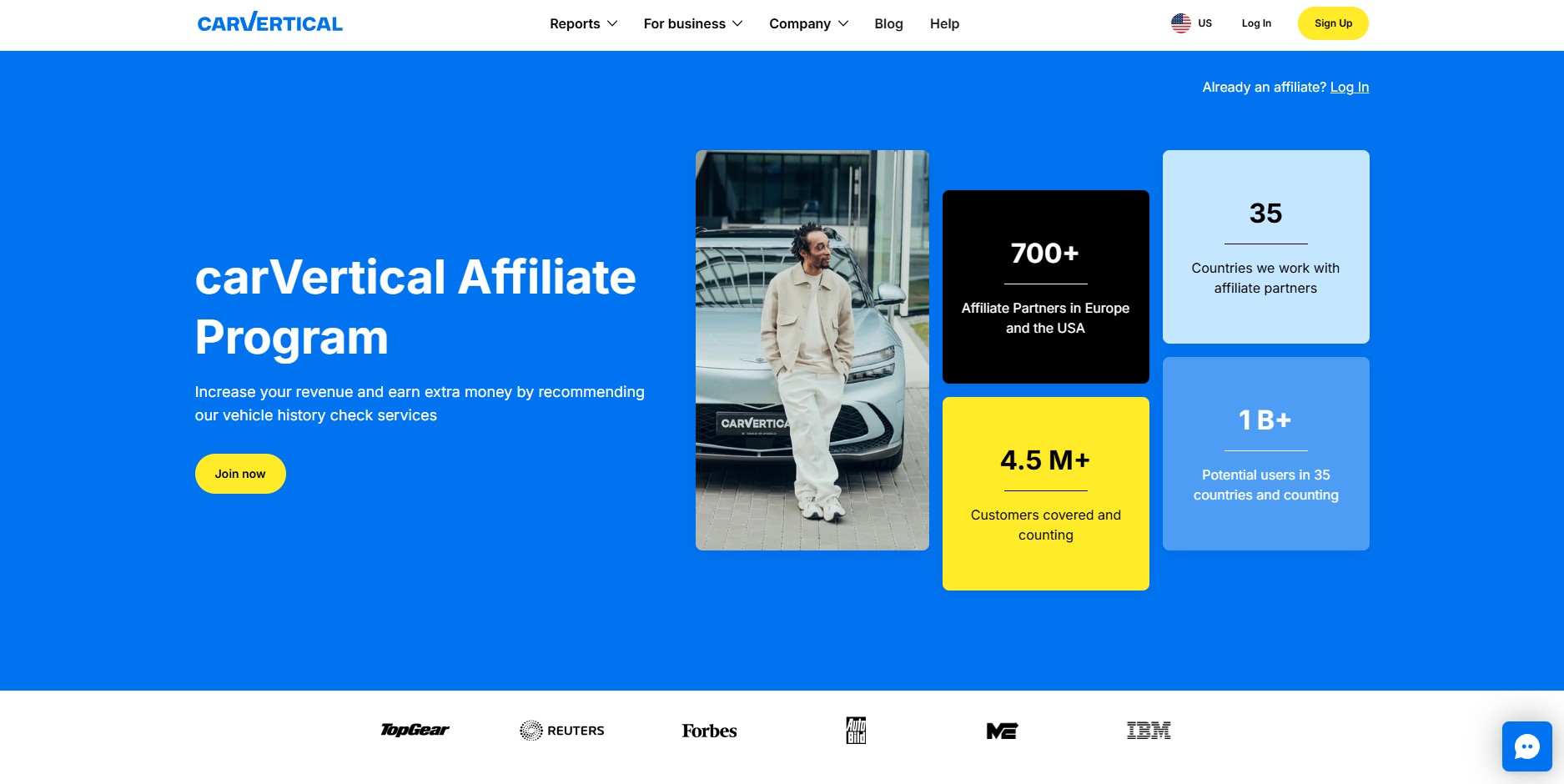 Programa de Afiliados de carVertical