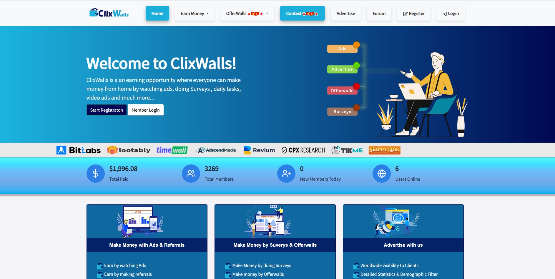 Programa de Afiliados de ClixWall