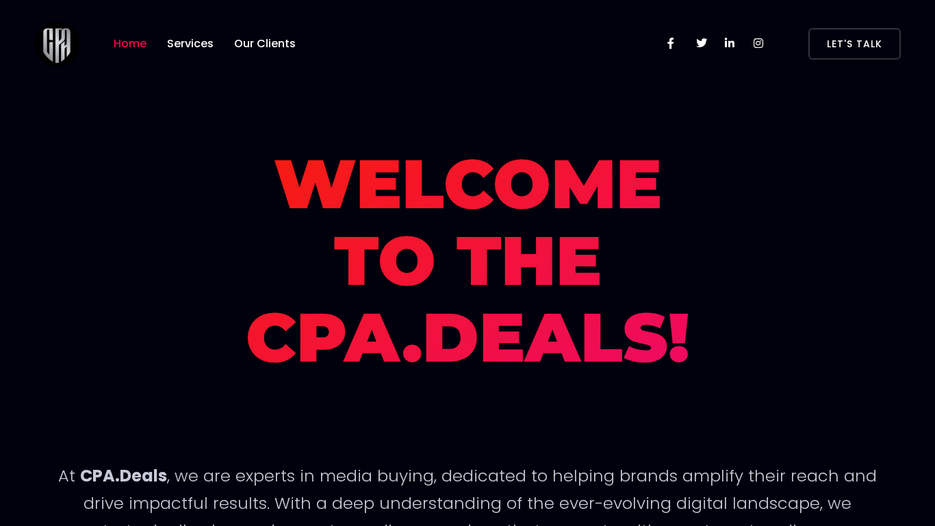 Programa de Afiliados de CPA Deals