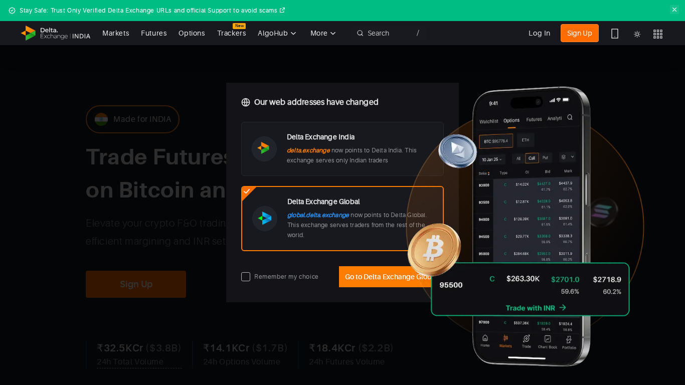 Programa de Afiliados de Delta Exchange