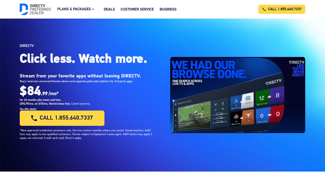 Programa de Afiliados de DIRECTV