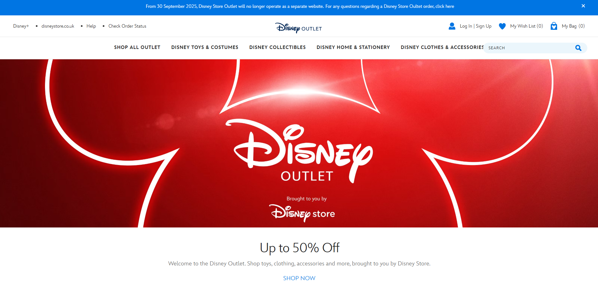 Programa de Afiliados de Disney Outlet