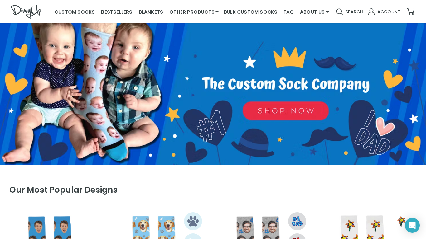 Programa de Afiliados de DivyUp Socks