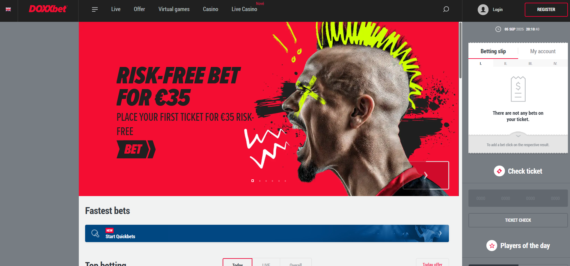 Programa de Afiliados DOXXbet
