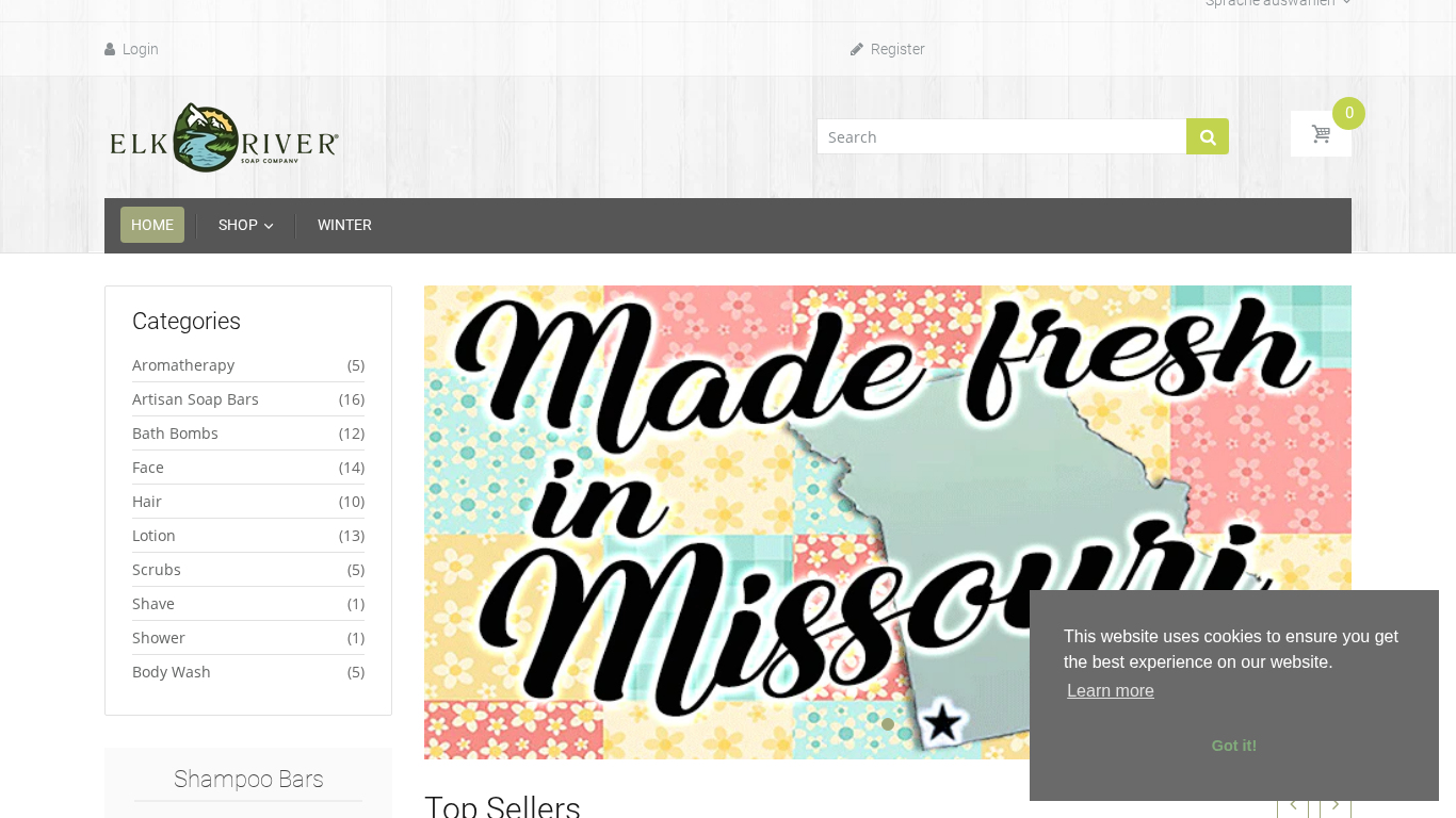 Programa de Afiliados de Elk River Soap Company