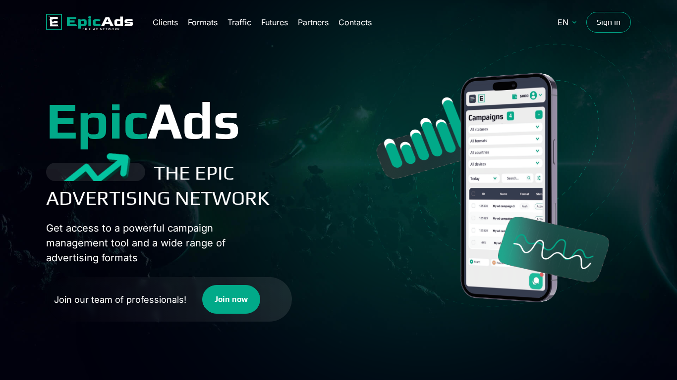 Programa de Afiliados de EpicAds.Net