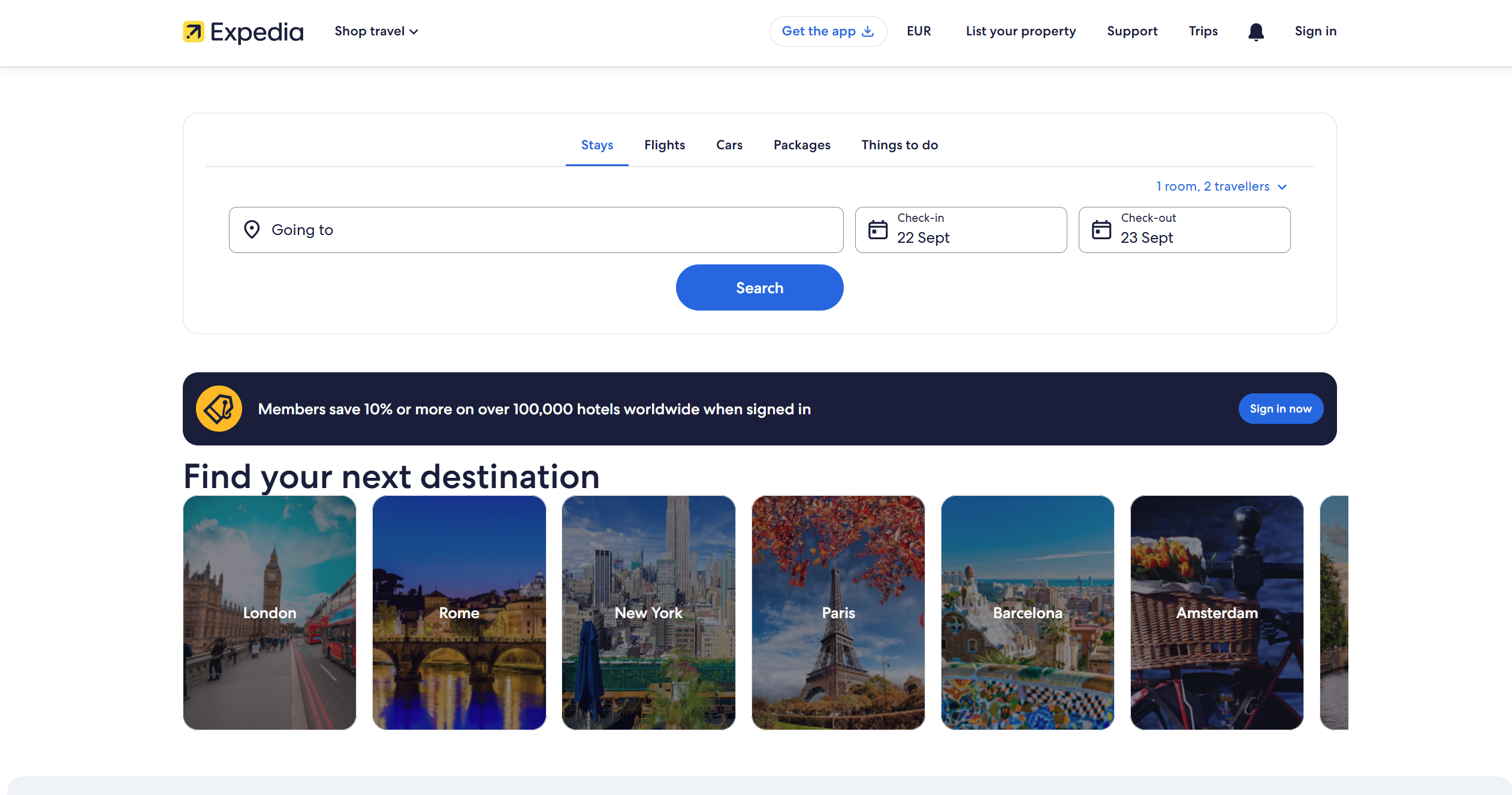 Programa de Afiliados de Expedia
