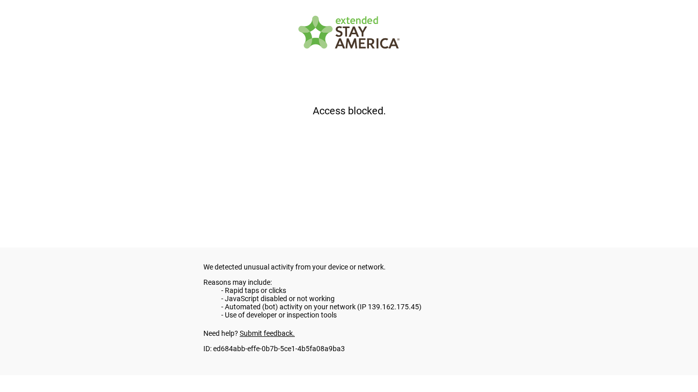Programa de Afiliados de Extended Stay America