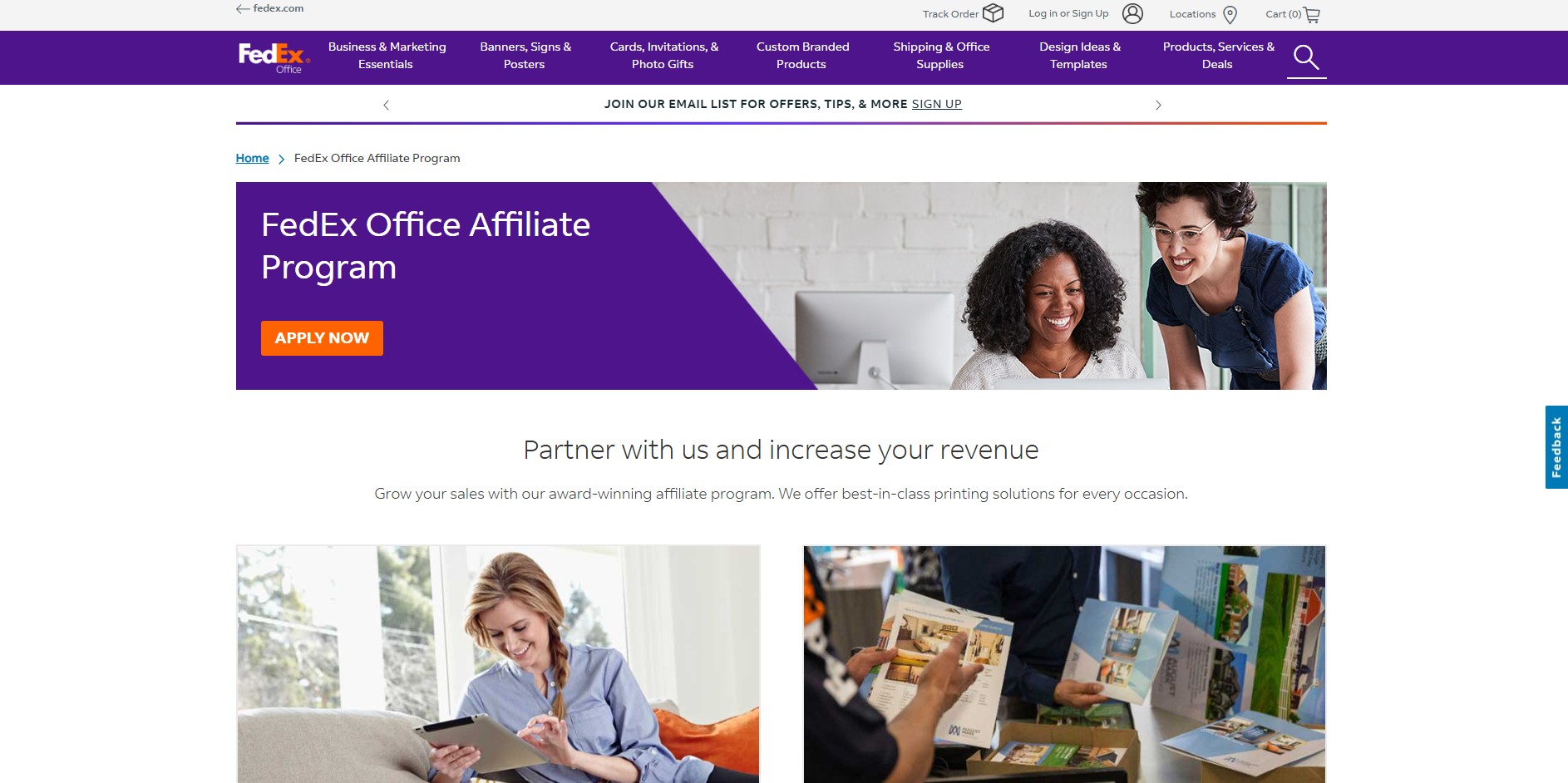 Programa de Afiliados de FedEx