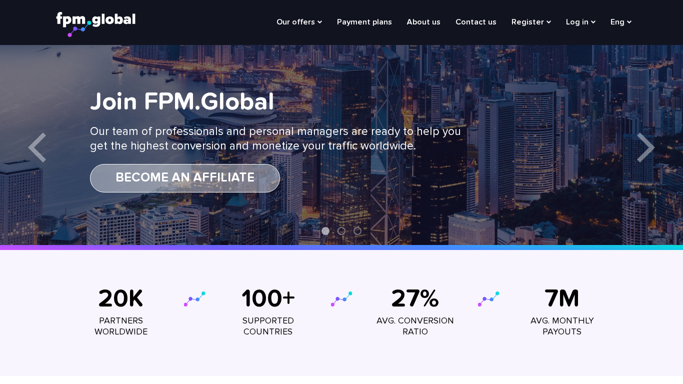 Programa de Afiliados de FPM.Global