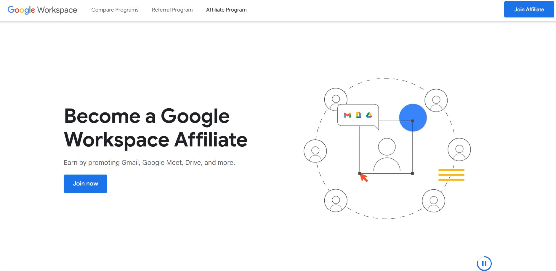 Programa de Afiliados de Google Workspace