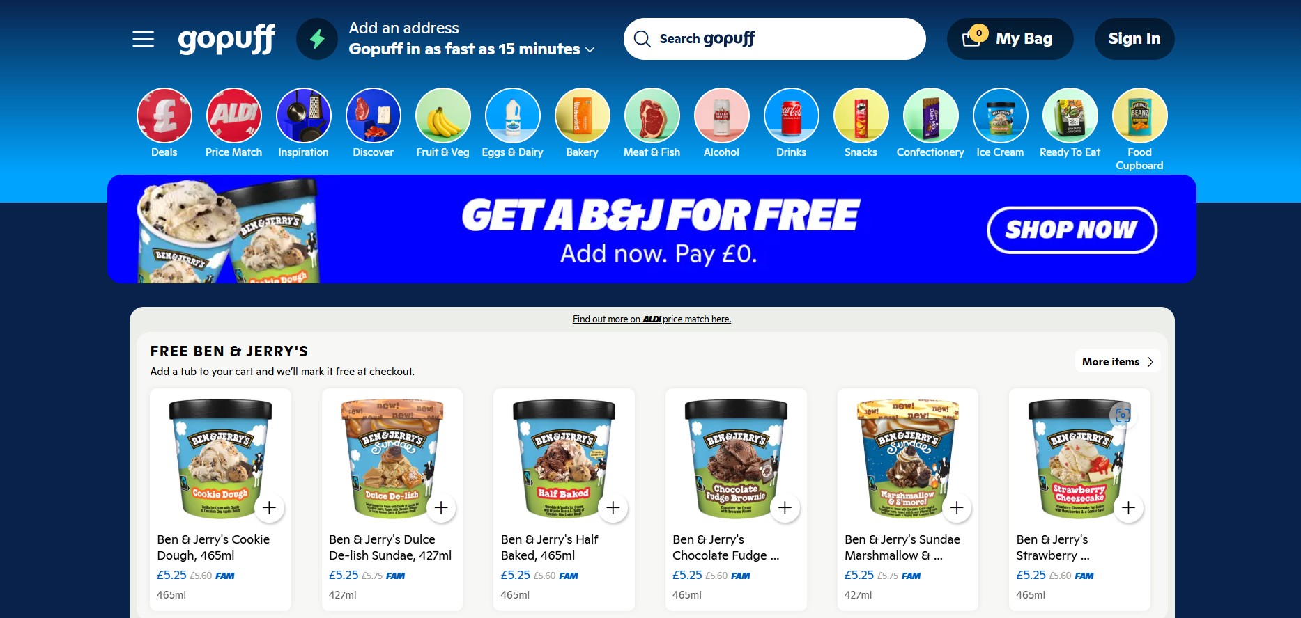 Programa de Afiliados de GoPuff