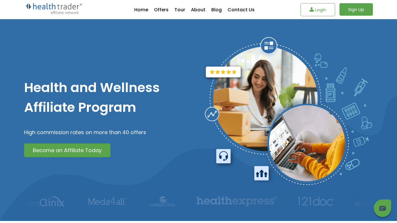 Programa de Afiliados de HealthTrader