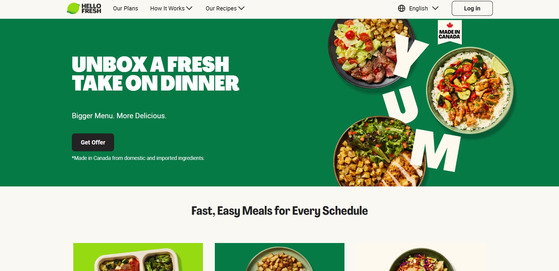 Programa de Afiliados de HelloFresh Canadá