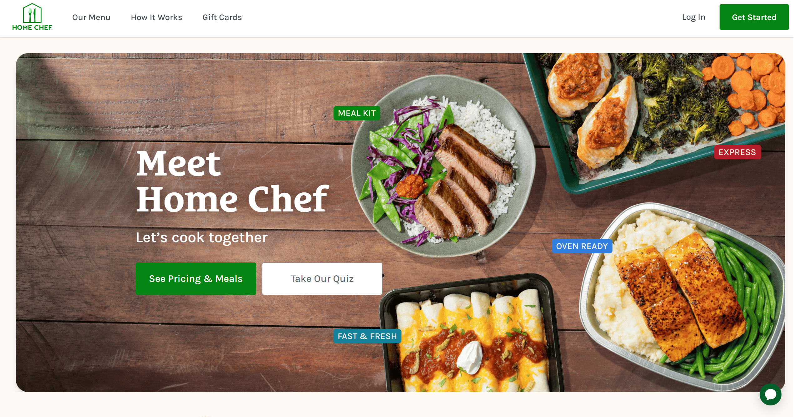 Programa de Afiliados de Home Chef