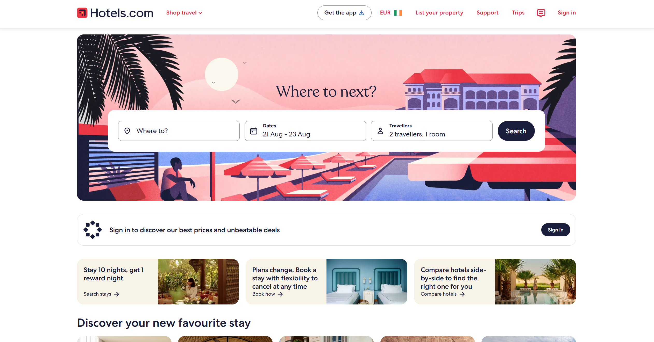 Programa de Afiliados de Hotels.com
