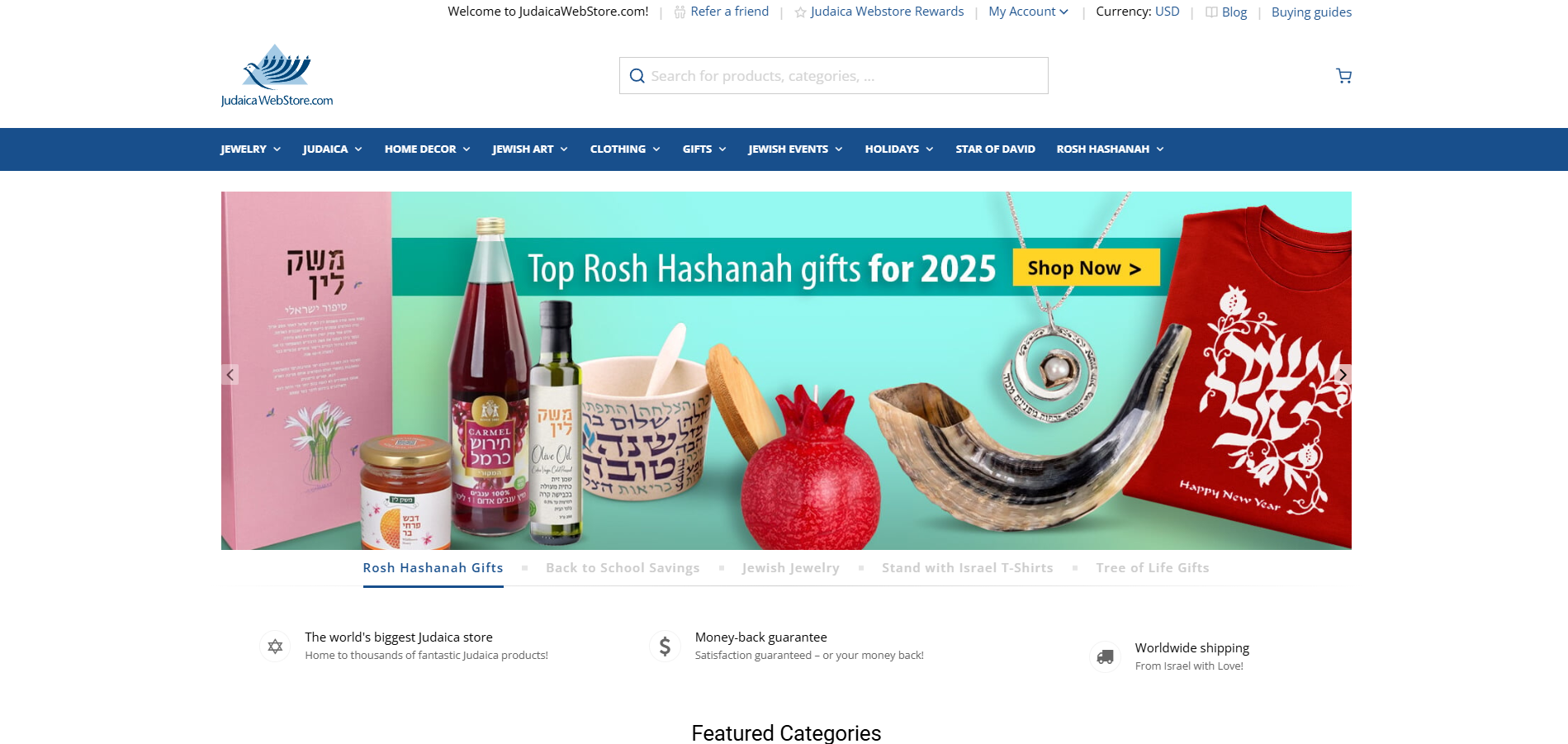 Programa de Afiliados de Judaica WebStore
