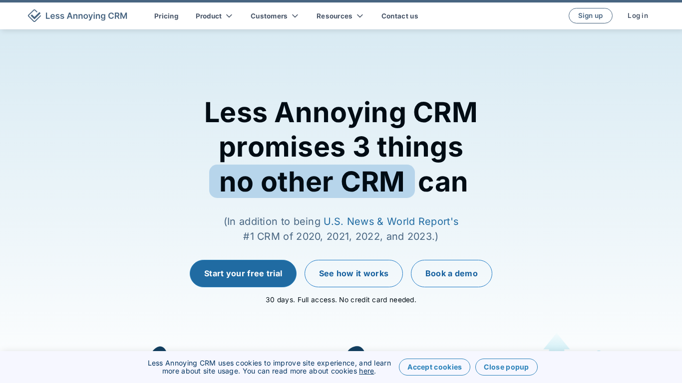 Programa de afiliados de Less Annoying CRM