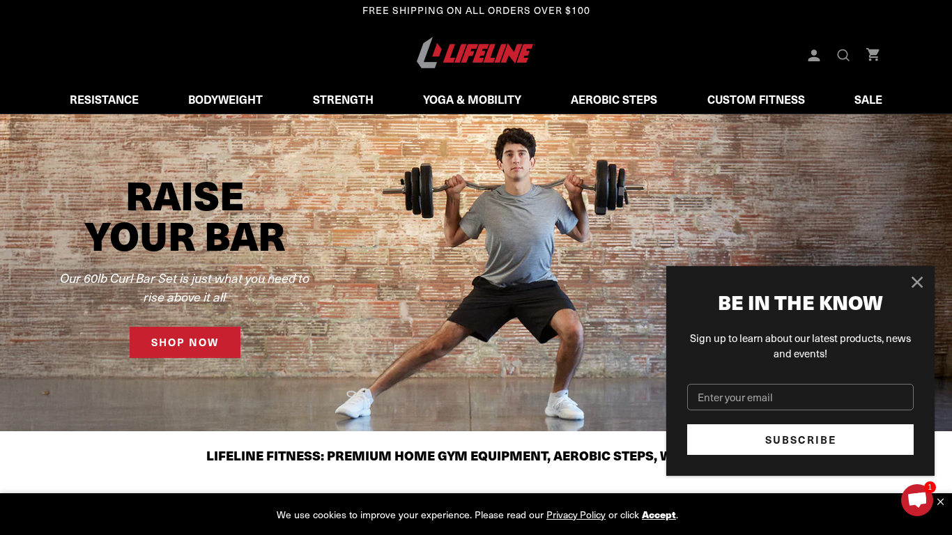 Programa de Afiliados de Lifeline Fitness