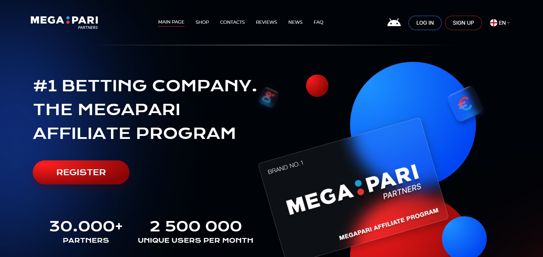 Programa de Afiliados de Megapartners