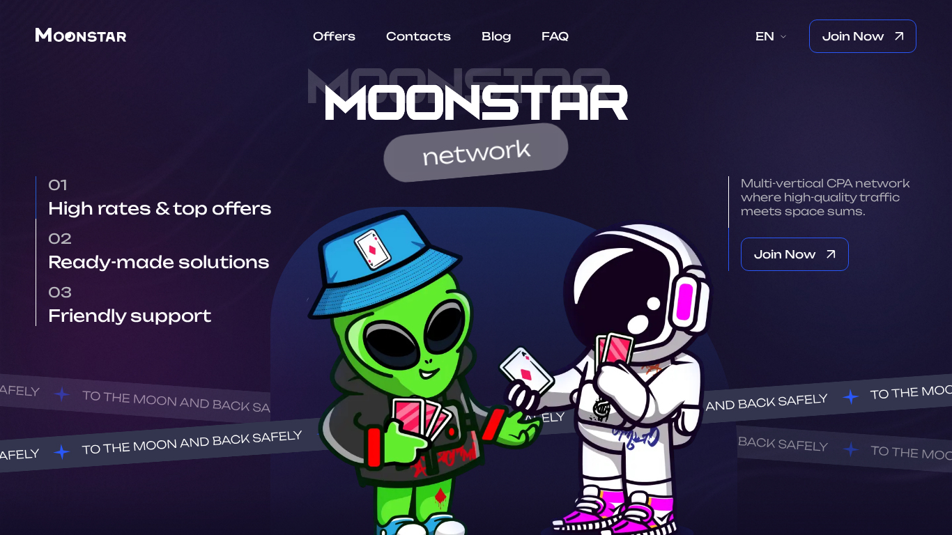 Programa de Afiliados de Moonstar Network