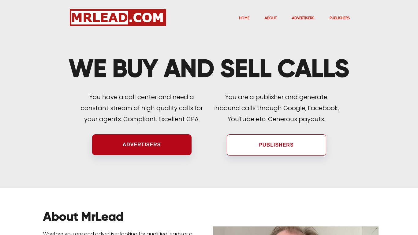 Programa de afiliados de MrLead