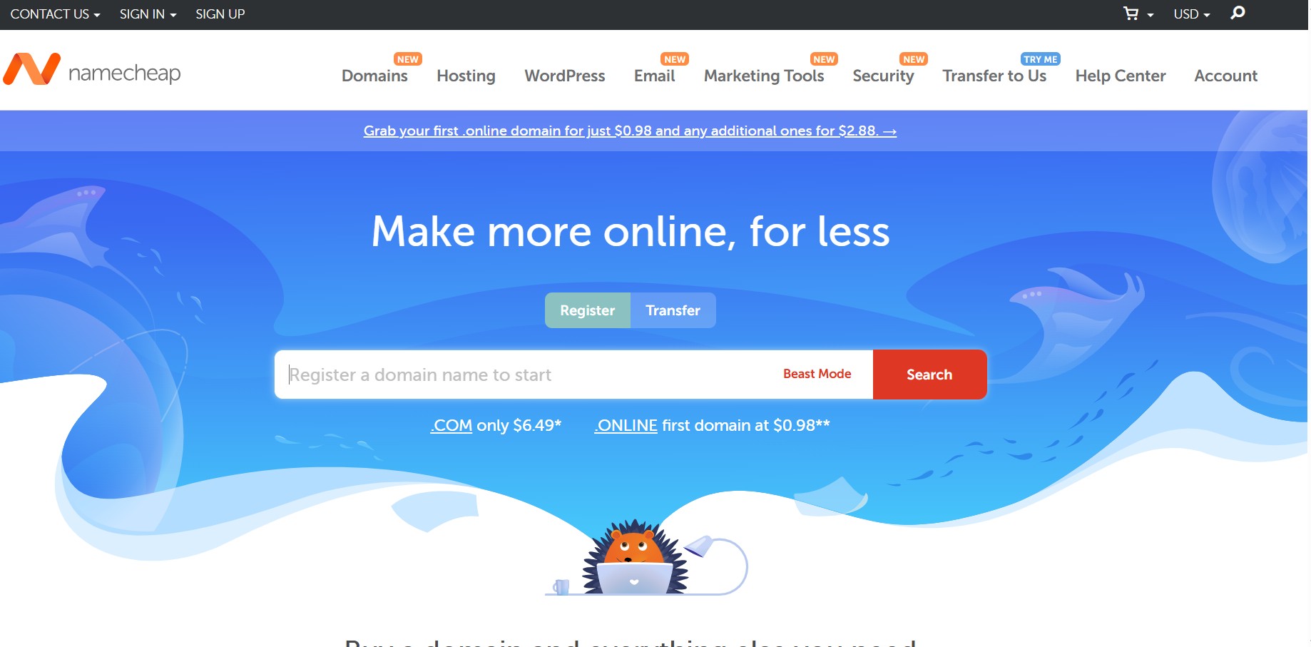 Programa de Afiliados de Namecheap