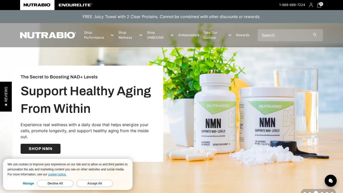 Programa de Afiliados de NutraBio