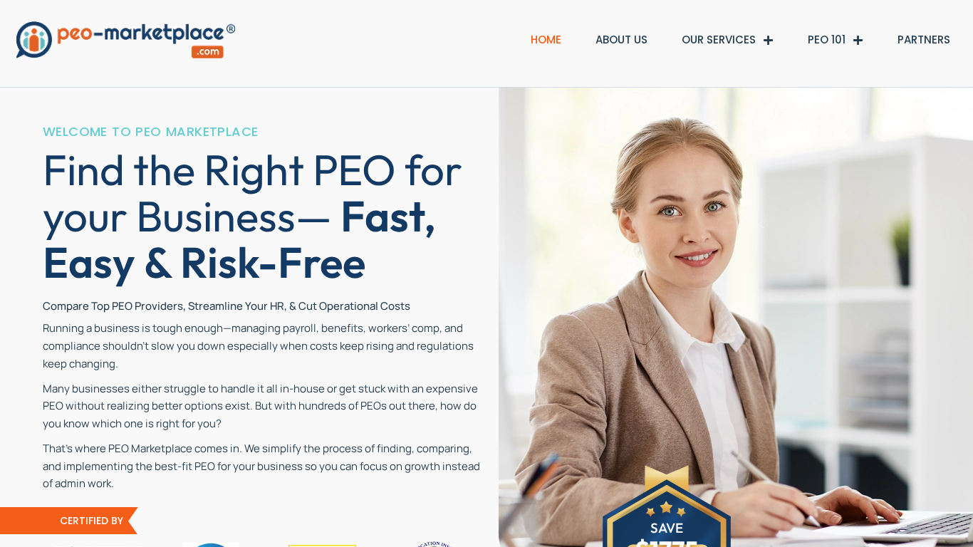 Programa de Afiliados Brand Partner de PEO Marketplace