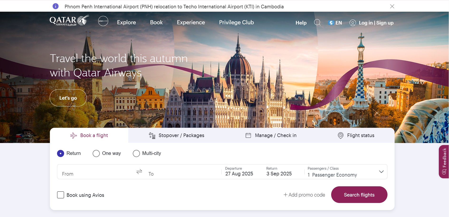 Programa de Afiliados de Qatar Airways