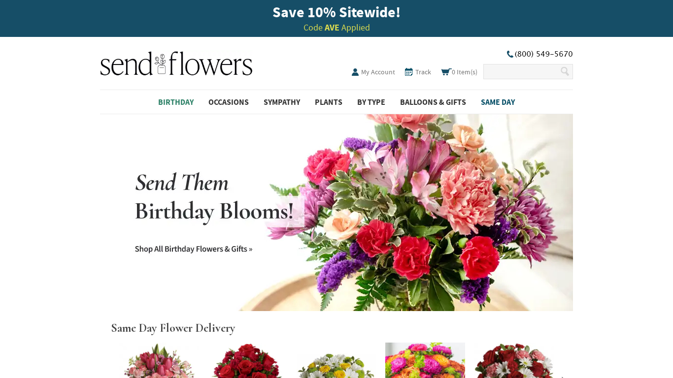 Programa de Afiliados Send Flowers
