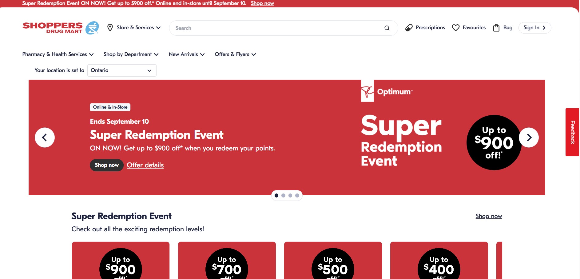 Programa de Afiliados de Shoppers Drug Mart