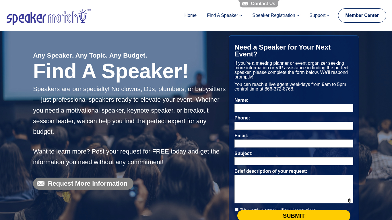 Programa de Afiliados de SpeakerMatch