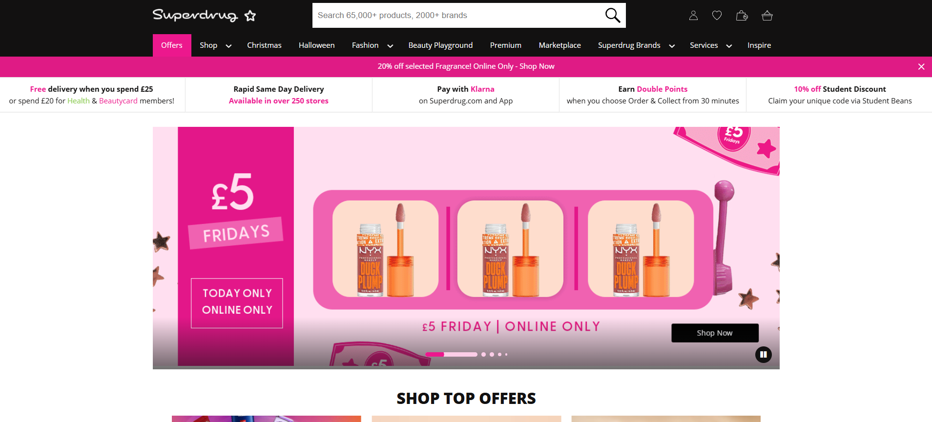 Programa de Afiliados de Superdrug