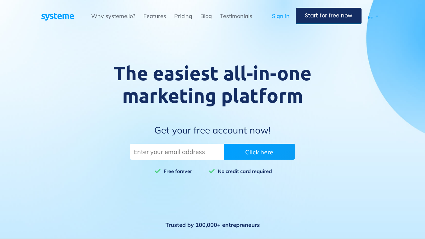 Programa de afiliados de Systeme.io