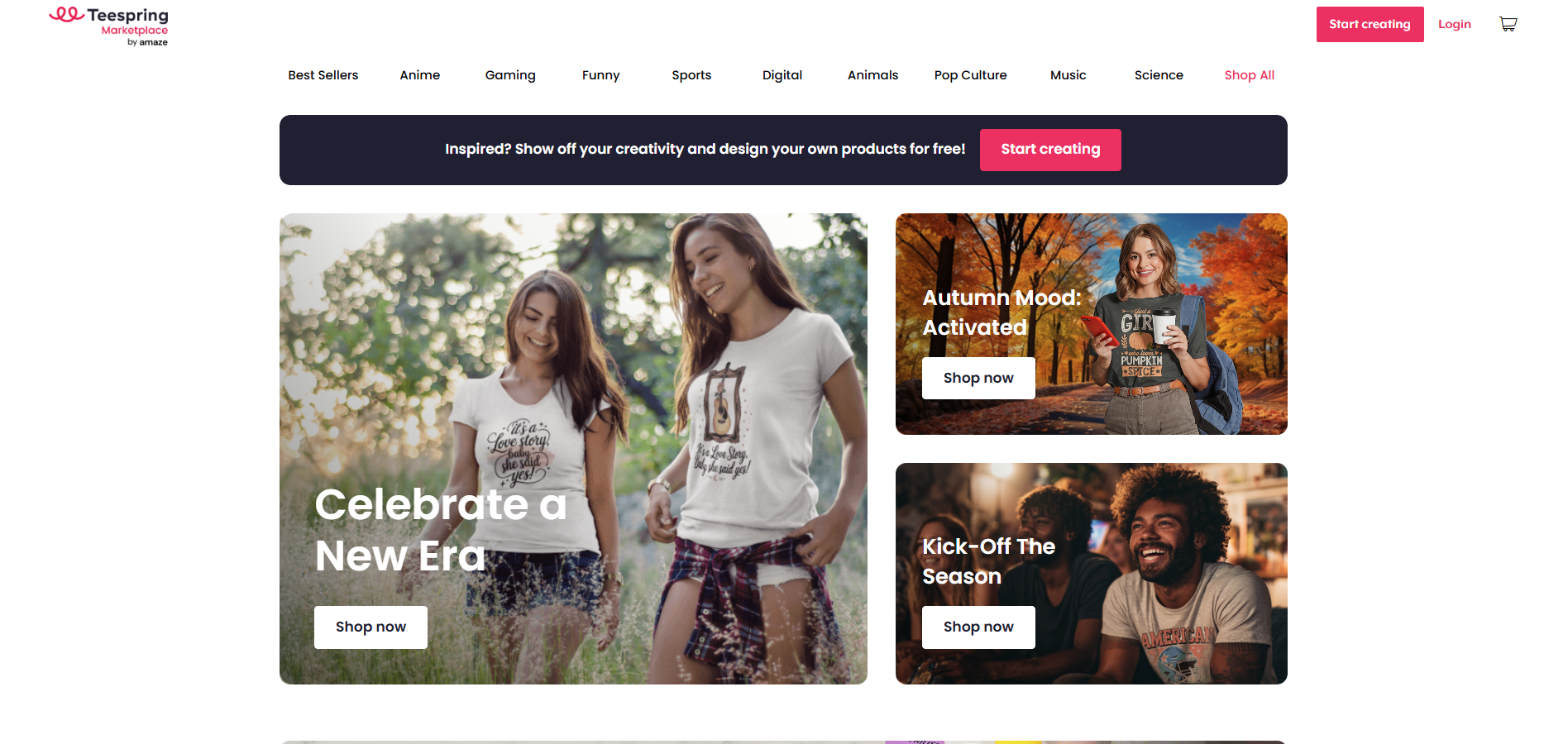 Programa de Afiliados de Teespring