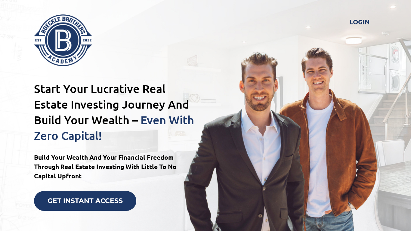 Programa de Afiliados de The Boeckle Brothers Academy