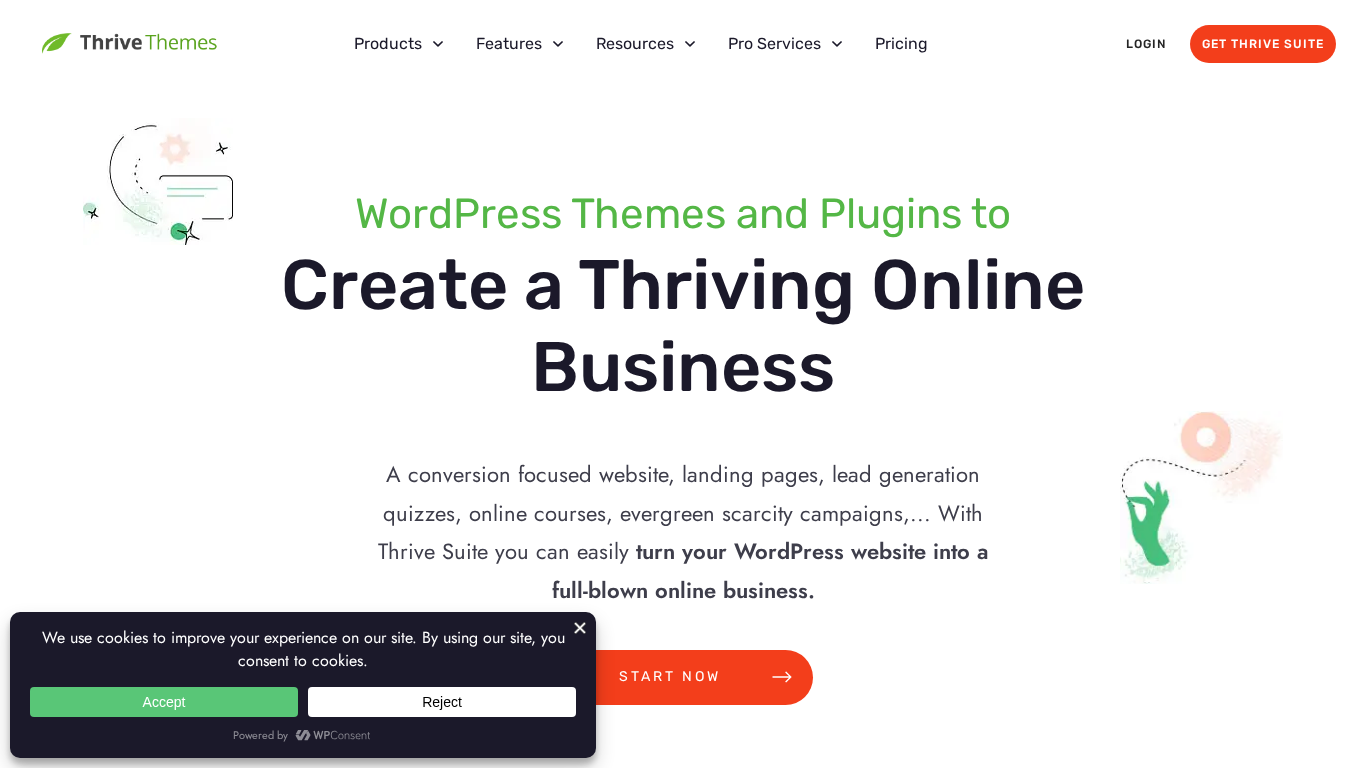 Programa de Afiliados de Thrive Themes