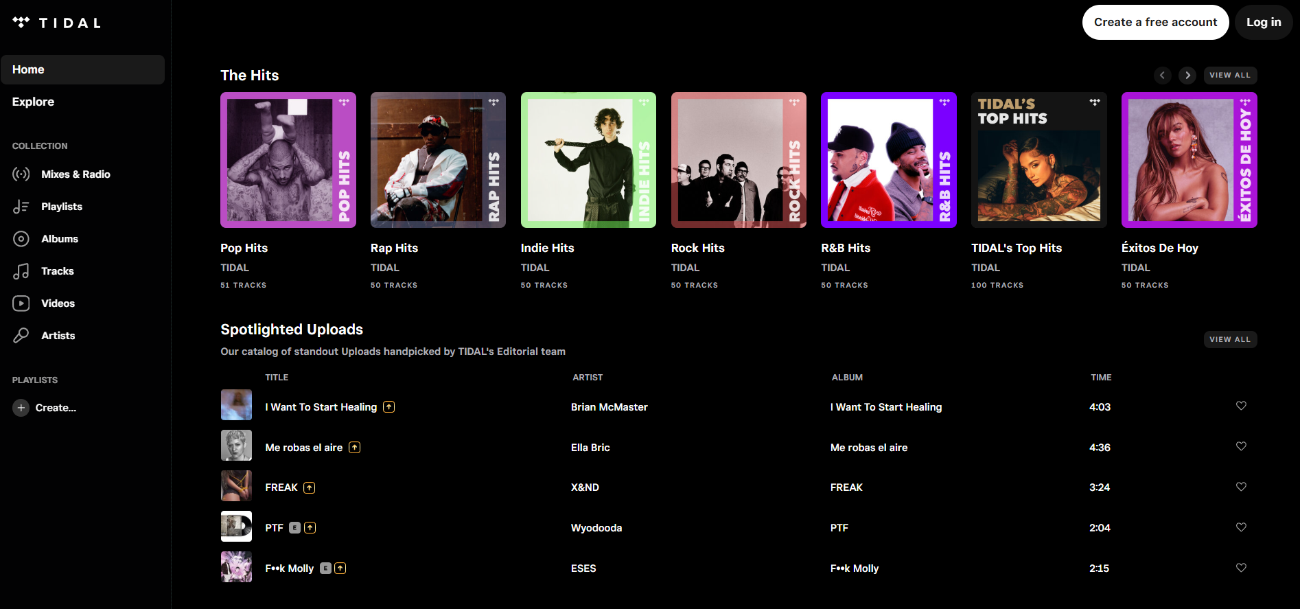 Programa de Afiliados de Tidal