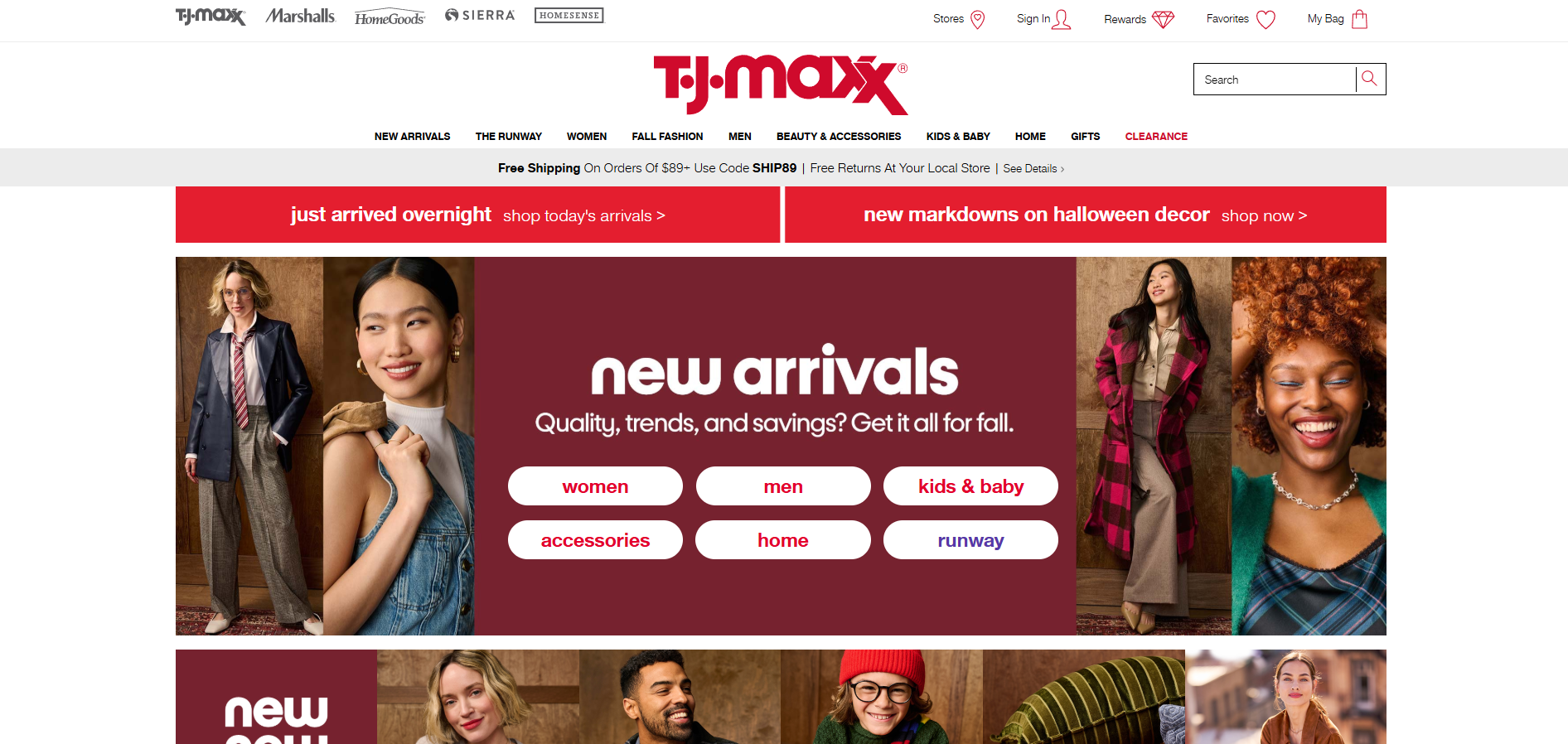 Programa de afiliados de TJ Maxx
