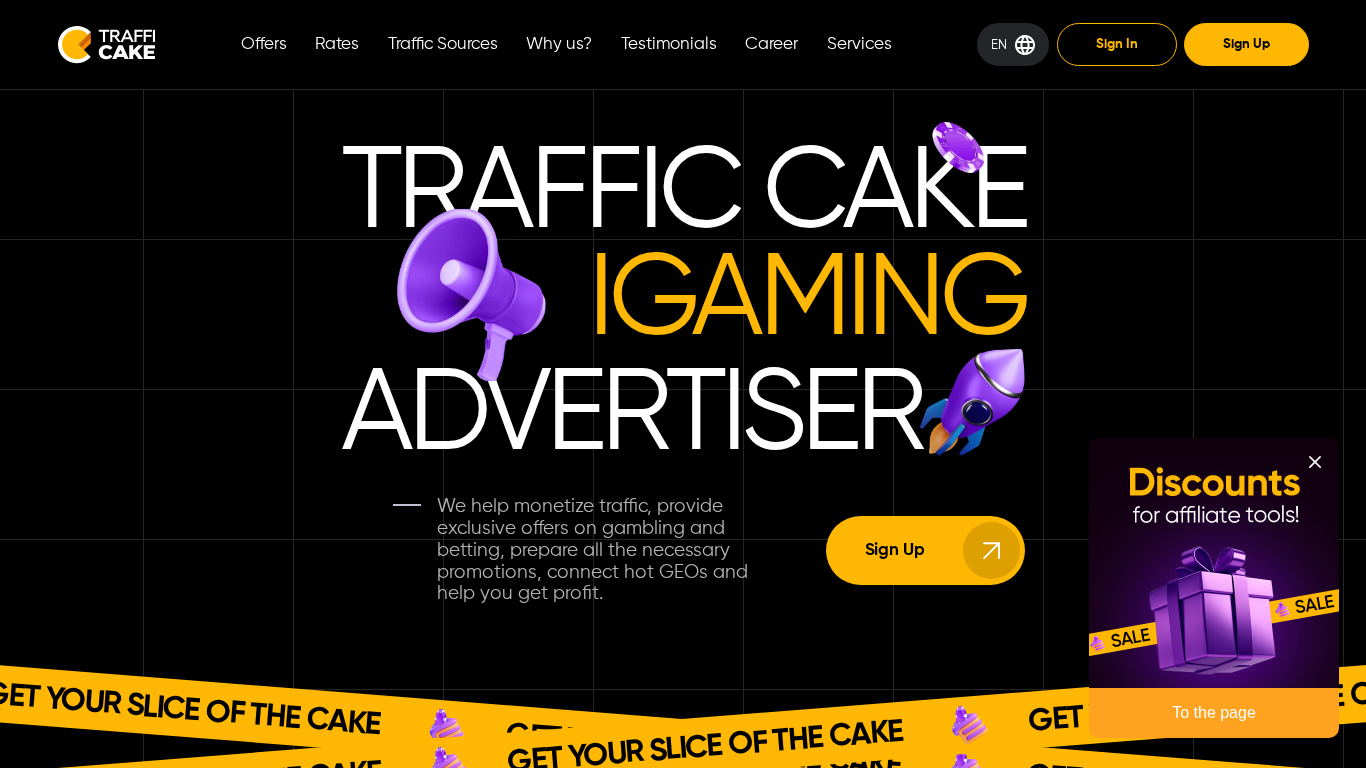 Programa de Afiliados de Traffic Cake